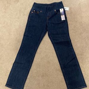 NWT Jag Jeans Peri straight petite-Dark Shadow